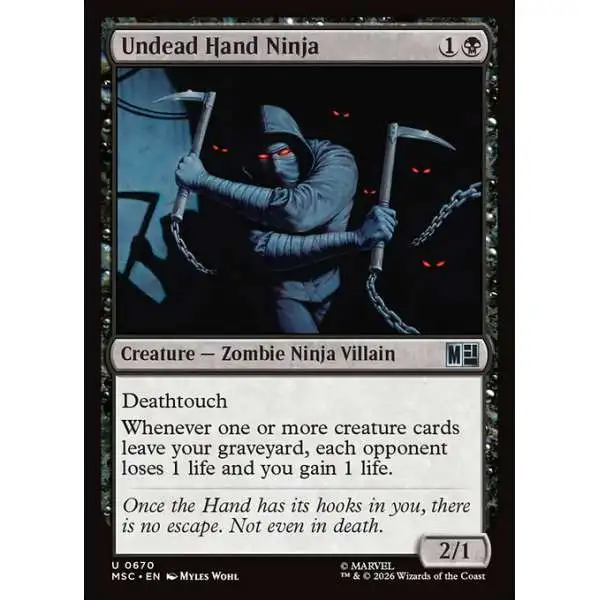 Magic The Gathering Marvel Super Heroes Commander Single Card