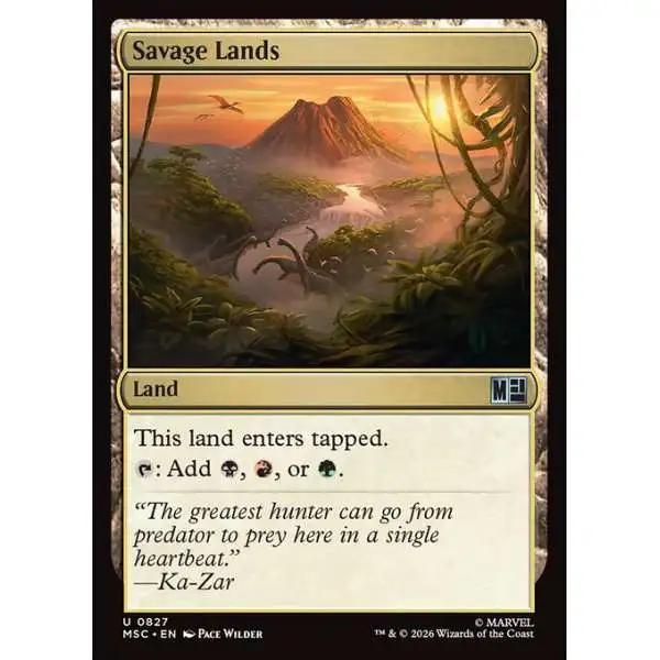 Magic The Gathering Marvel Super Heroes Commander Single Card