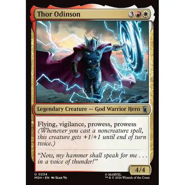 thor deck yugioh Thor, Lord of the Aesir [STOR-EN038] Ultimate Rare  Galaxy Games LLC Until the end of your next turn Magic The Gathering Marvel Super