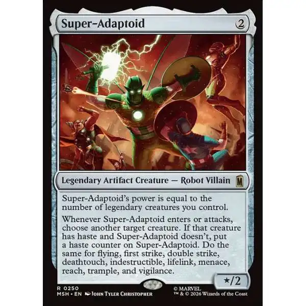 Magic The Gathering Marvel Super Heroes Single Card Rare Super