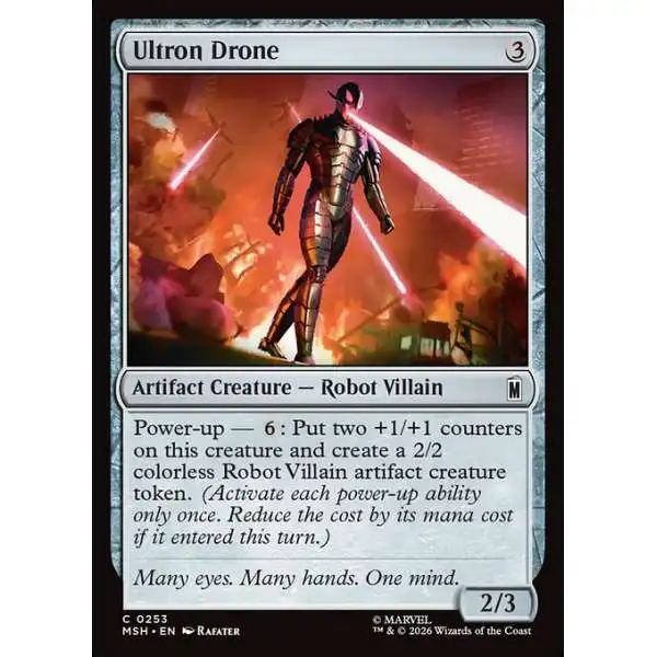 Magic The Gathering Marvel Super Heroes Single Card Common Ultron