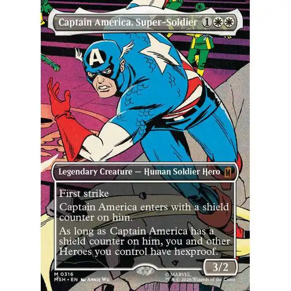 Magic The Gathering Marvel Super Heroes Single Card Mythic Rare