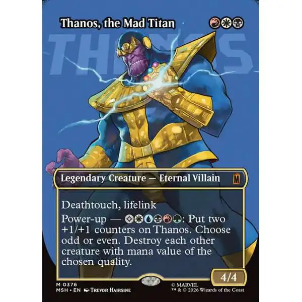 Magic The Gathering Marvel Super Heroes Single Card Mythic Rare