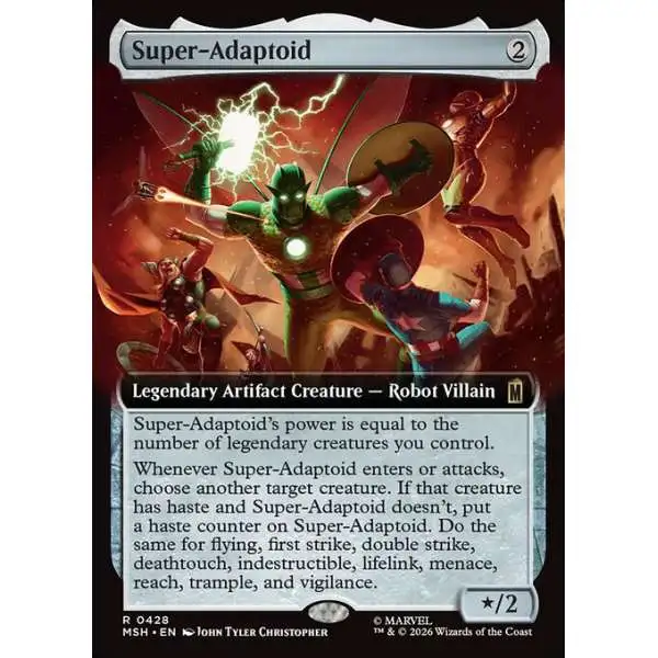 Magic The Gathering Marvel Super Heroes Single Card Rare Super