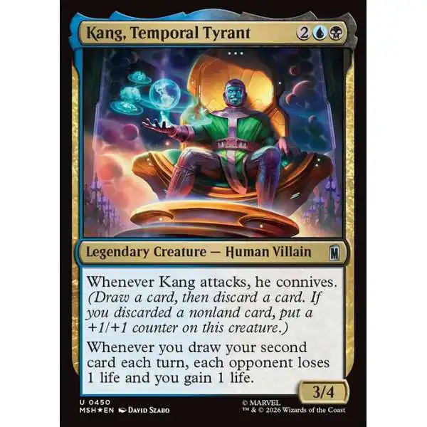 Magic The Gathering Marvel Super Heroes Single Card Uncommon Kang