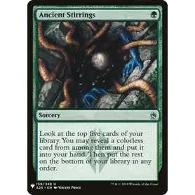 MtG Trading Card Game Mystery Booster / The List Uncommon Ancient Stirrings #159