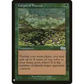 MtG Trading Card Game Mystery Booster / The List Uncommon Carpet of Flowers #240