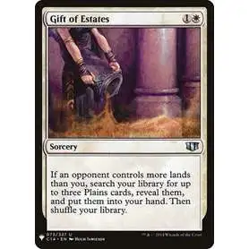 MtG Trading Card Game Mystery Booster / The List Uncommon Gift of Estates #73