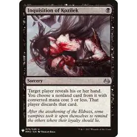 MtG Trading Card Game Mystery Booster / The List Uncommon Inquisition of Kozilek #75
