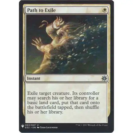 MtG Trading Card Game Mystery Booster / The List Uncommon Path to Exile #25