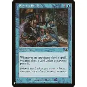 MtG Trading Card Game Mystery Booster / The List Common Rhystic Study #45