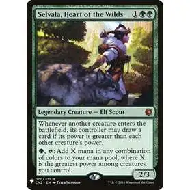 MtG Trading Card Game Mystery Booster / The List Mythic Rare Selvala, Heart of the Wilds #70