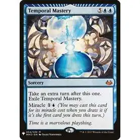 MtG Trading Card Game Mystery Booster / The List Mythic Rare Temporal Mastery #54