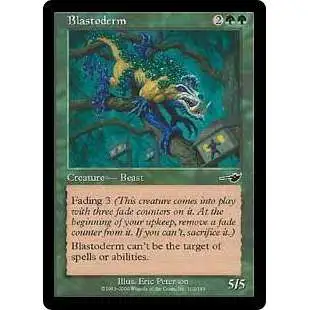 MtG Nemesis Common Foil Blastoderm #102 [Moderately Played]