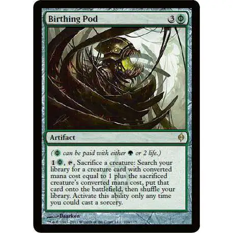 MtG New Phyrexia Rare Birthing Pod #104