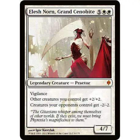 MtG New Phyrexia Mythic Rare Elesh Norn, Grand Cenobite #9