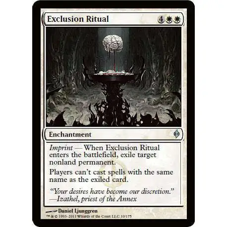 MtG New Phyrexia Uncommon Exclusion Ritual #10