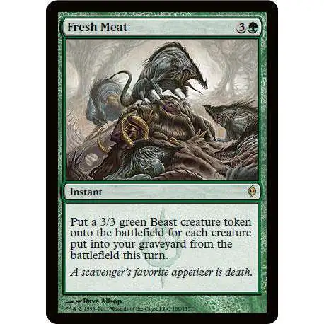 MtG New Phyrexia Rare Fresh Meat #109