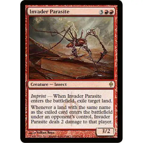 MtG New Phyrexia Rare Invader Parasite #87