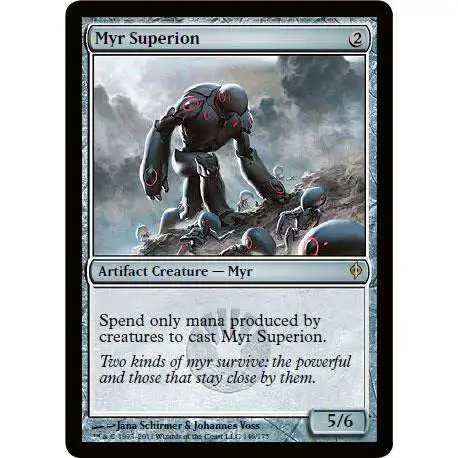 MtG New Phyrexia Rare Myr Superion #146