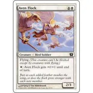 MtG 9th Edition Common Aven Flock #4
