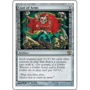 MtG 9th Edition Rare Coat of Arms #291