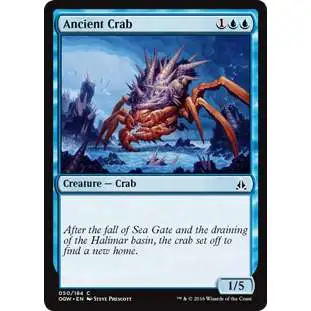 MtG Trading Card Game Oath of the Gatewatch Common Ancient Crab #50