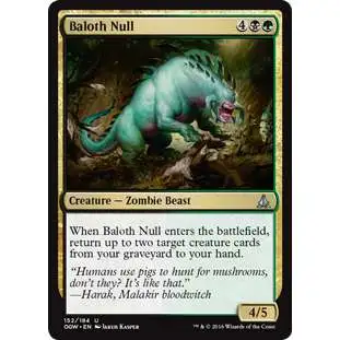 MtG Trading Card Game Oath of the Gatewatch Uncommon Baloth Null #152
