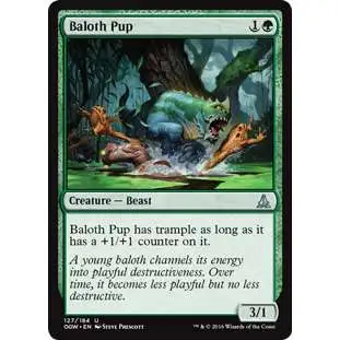 MtG Trading Card Game Oath of the Gatewatch Uncommon Foil Baloth Pup #127