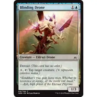 MtG Trading Card Game Oath of the Gatewatch Common Foil Blinding Drone #41