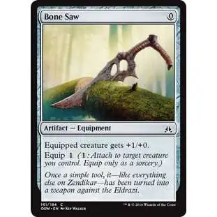 MtG Trading Card Game Oath of the Gatewatch Common Bone Saw #161