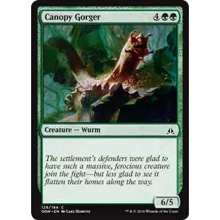 MtG Trading Card Game Oath of the Gatewatch Common Canopy Gorger #129