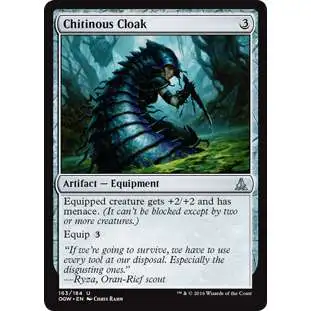 MtG Trading Card Game Oath of the Gatewatch Uncommon Chitinous Cloak #163