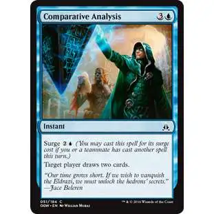 MtG Trading Card Game Oath of the Gatewatch Common Foil Comparative Analysis #51
