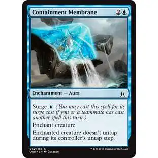 MtG Trading Card Game Oath of the Gatewatch Common Containment Membrane #52