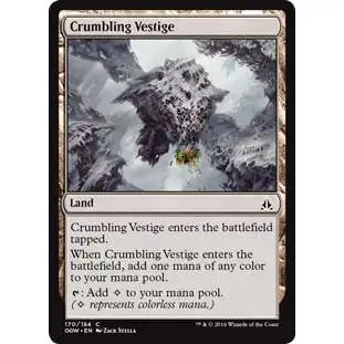 MtG Trading Card Game Oath of the Gatewatch Common Crumbling Vestige #170