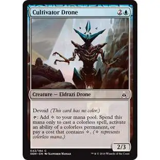 MtG Trading Card Game Oath of the Gatewatch Common Cultivator Drone #42