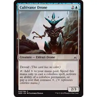 MtG Trading Card Game Oath of the Gatewatch Common Foil Cultivator Drone #42