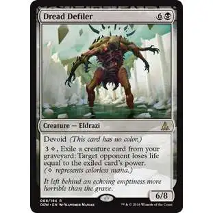 MtG Trading Card Game Oath of the Gatewatch Rare Foil Dread Defiler #68