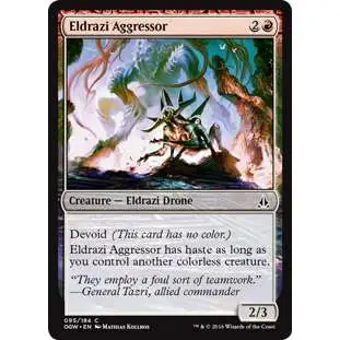 MtG Trading Card Game Oath of the Gatewatch Common Eldrazi Aggressor #95