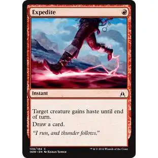 MtG Trading Card Game Oath of the Gatewatch Common Expedite #108