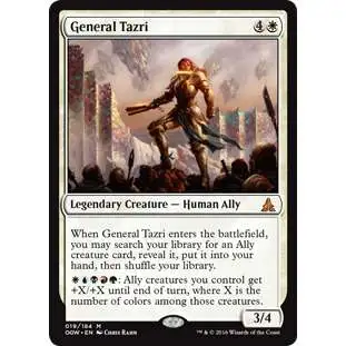 MtG Trading Card Game Oath of the Gatewatch Mythic Rare General Tazri #19