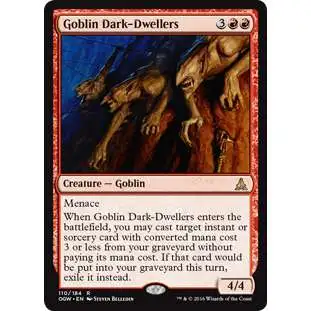 MtG Trading Card Game Oath of the Gatewatch Rare Goblin Dark-Dwellers #110
