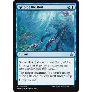MtG Trading Card Game Oath of the Gatewatch Uncommon Foil Grip of the Roil #56
