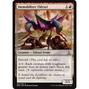 MtG Trading Card Game Oath of the Gatewatch Uncommon Foil Immobilizer Eldrazi #97