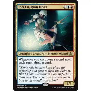 MtG Trading Card Game Oath of the Gatewatch Rare Jori En, Ruin Diver #155