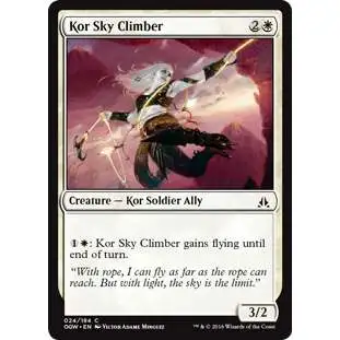 MtG Trading Card Game Oath of the Gatewatch Common Foil Kor Sky Climber #24