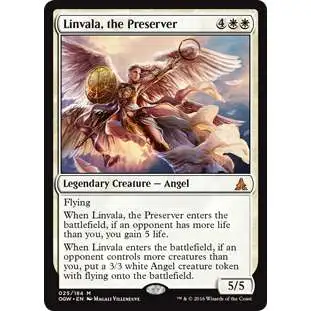 MtG Trading Card Game Oath of the Gatewatch Mythic Rare Linvala, the Preserver #25