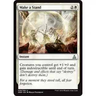 MtG Trading Card Game Oath of the Gatewatch Uncommon Make a Stand #26