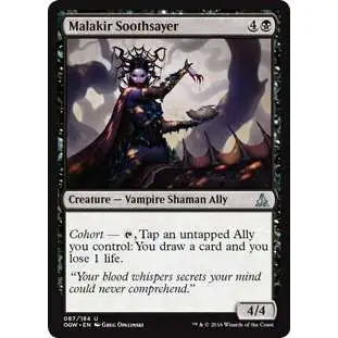 MtG Trading Card Game Oath of the Gatewatch Uncommon Malakir Soothsayer #87